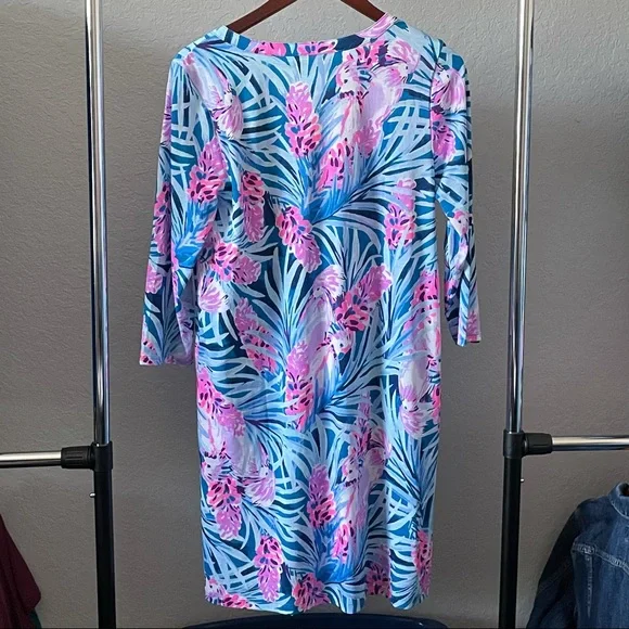 LP Daphne Dress Mr Peacock Blue Tweethearts - L - Picture 4 of 13